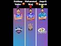 Kuldeep Yadav VS Mohammed Siraj VS Jasprit Bumrah❓#shorts