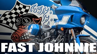 ハーレーダビッドソン　ローライダーST　ファーストジョニー登場 Harley-Davidson FAST JOHNNIE ENTHUSIAST MOTORCYCLE COLLECTION
