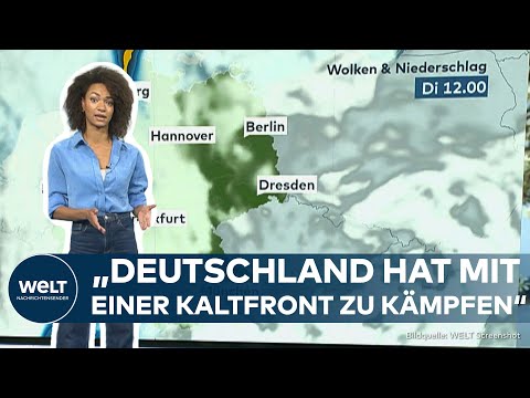 WETTER: Kaltfront zieht über Deutschland | Frühsommer macht Pause bis zum Wochenende!