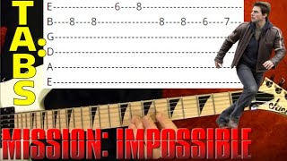 Mission Impossible Theme - Guitar Lesson WITH TABS