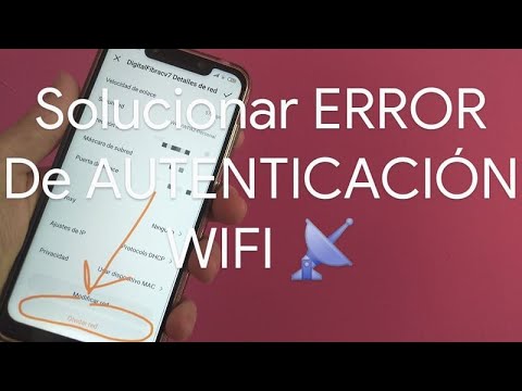 📡📶❌ Cómo SOLUCIONAR el ERROR de AUTENTICACIÓN WiFi en ANDROID | FÁCIL y RÁPIDO