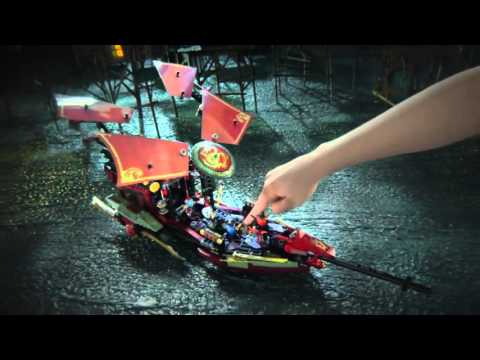 Lego Ninjago - Destiny's Bounty 70738 vs The Ghost Dragon 70736