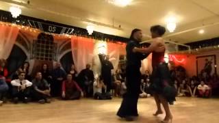 Argentine tango performance 2 (alternative waltz) by Homer and Cristina Ladas at Nocturne