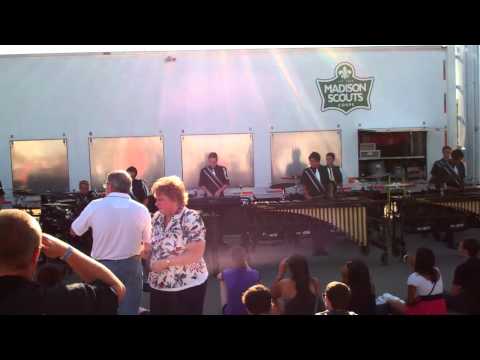 DCI 2012 World Championship Finals Madison Scouts Front Ensemble "Such Great Heights"