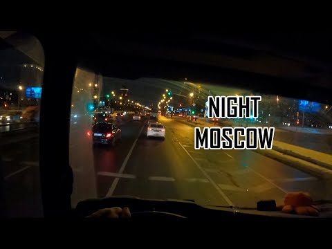 POV Driving SCANIA R440 Night Moscow