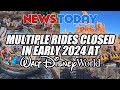 Multiple Rides Closed in Early 2024 at Walt Disney World, Legend Dick Nunis Passes Away