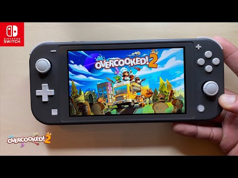 Overcooked! 2 Nintendo Switch Lite Gameplay