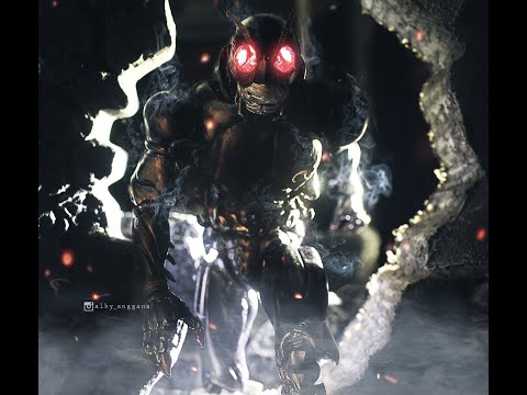 First Time Transformation of Kamen Rider Black (Batta Man)