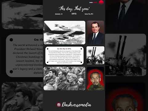 Operation Linebacker II: The Christmas Bombings That Shook the Vietnam War | #vietnamwar #onthisday