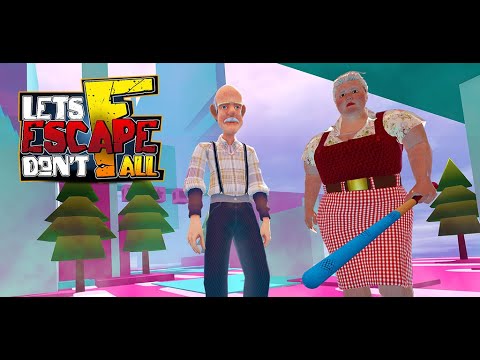 Bad Granny Parkour: Lava Floor