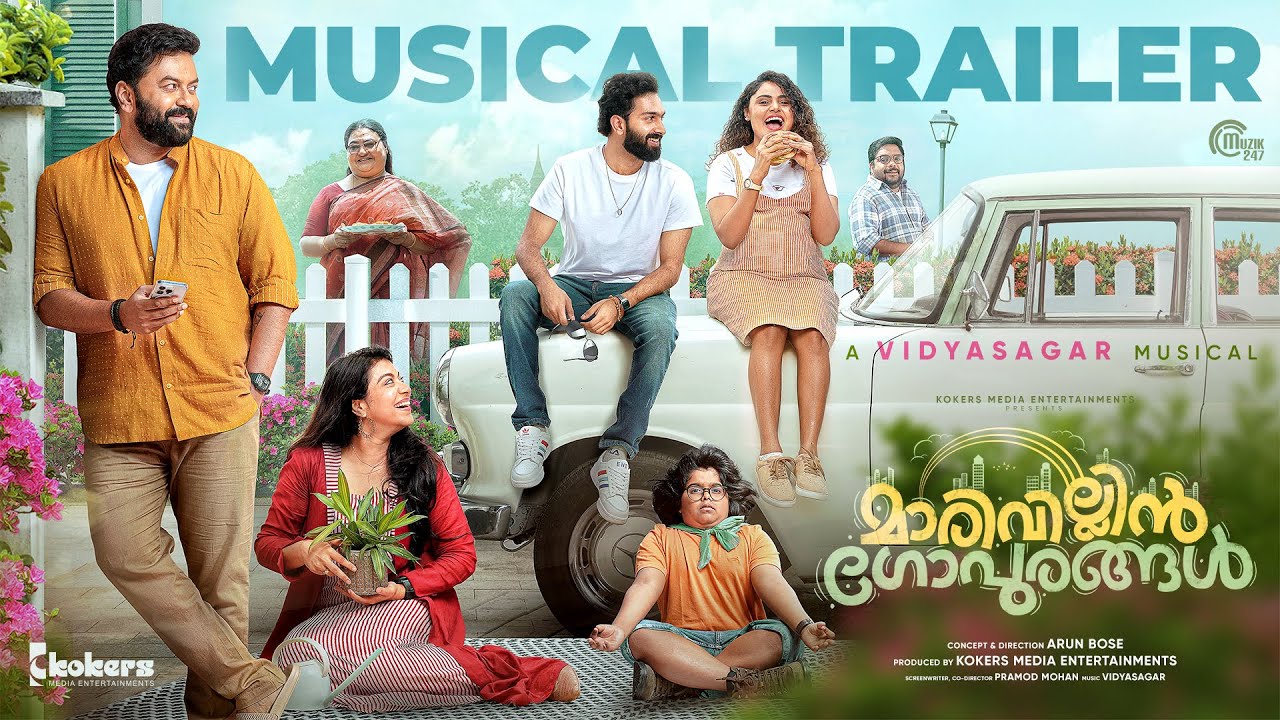 Marivillin Gopurangal - Musical Trailer | Vidyasagar | Tippu | Girish Puthenchery | Arun Bose