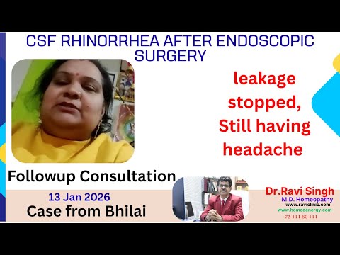 Quick recovery in CSF Rhinorrhea case after failed endoscopic repair- Case from Bhilai