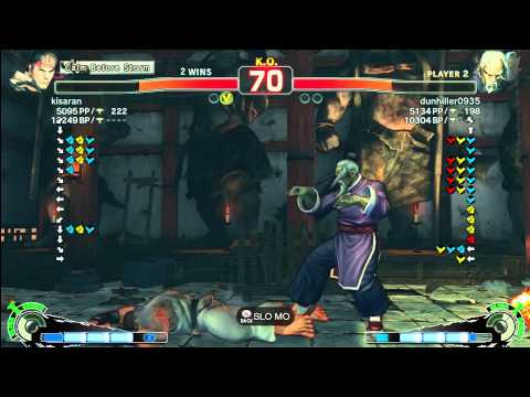 Kisaran (Ryu) vs Danhiru (Gen) - AE 2012 Match *1080p*