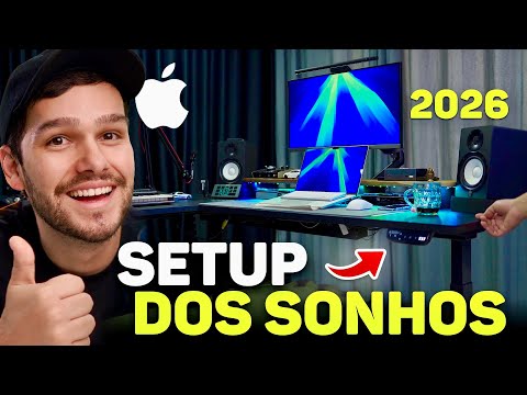 DREAM SETUP for PRODUCTIVITY 2026 | COMPLETE TOUR of My Home Office with the SLIKDESK HIGH 90