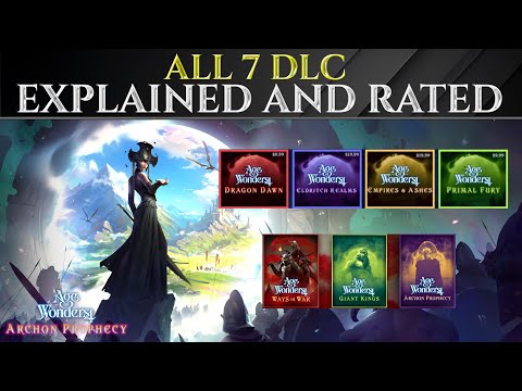 ALL 7 DLC Explained and RATED - Age Of Wonders 4 Guide