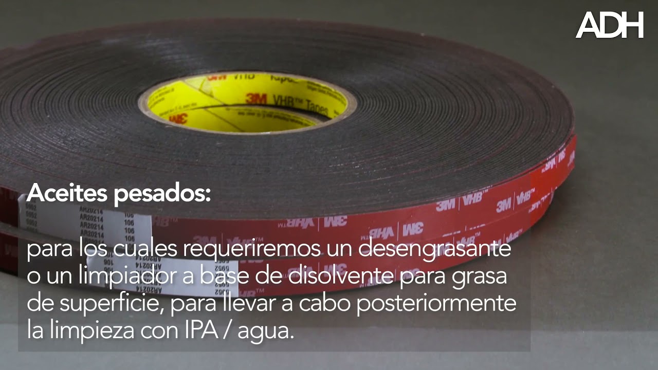 Cinta Espumas doble adhesiva 3M industriales linea VHB