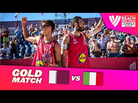 Cherif/Ahmed vs. Nicolai/Cottafava - Gold Highlights Jurmala 2022 #BeachProTour