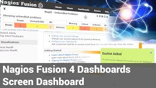 Screen Dashboard - Fusion