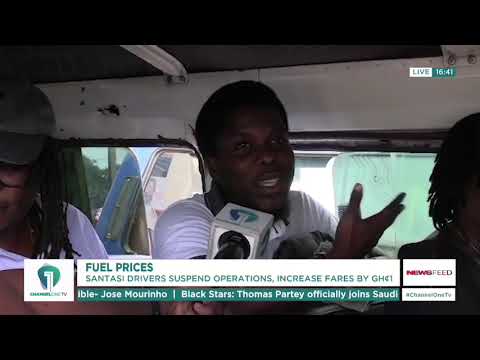 Santasi Drivers Increase Fares by GH¢1 Amid Dispute With Authorities