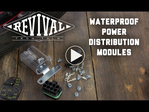 Waterproof Power Distribution Modules - Revival Cycles' Tech Talk