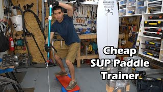 How to Make a SUP Paddle Trainer