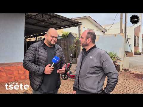 Hederson Giacomini destaca ações do Programa Palotina em Ação realizado no bairro Santa Terezinha