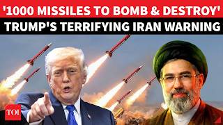 '1,000 Missiles Ready for Decimation': Chilling Iran Message Out; Trump's Big 'KILL' Confession