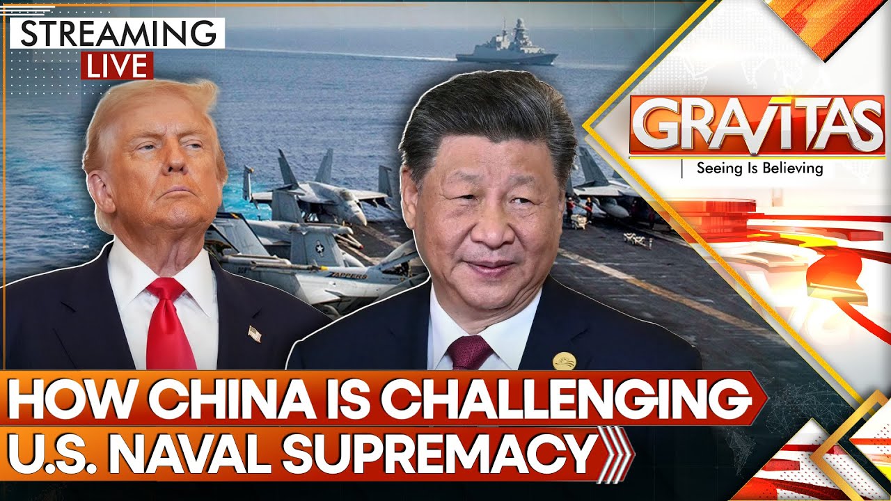China Challenges U.S. Sea Supremacy | Fujian Supercarrier Launched | Gravitas Live