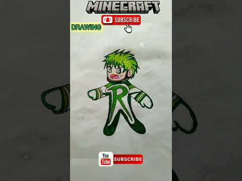 Making Cute Anime Characters in Minecraft! 😍🎨 #viral