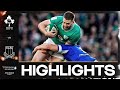 HIGHLIGHTS | ☘️ IRELAND V ITALY 🇮🇹 | 2024 MEN'S GUINNESS SIX NATIONS RUGBY