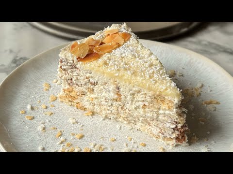 RAFFAELLO KOKOS TORTA bez pečenja idealna za ljetne dane | RECEPT