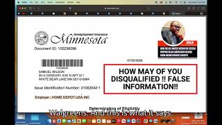 MINNESOTA UNEMPLOYMENT FRAUDED BENEFITS FROM ACTIVIST SDWJR | UIMN.ORG | #sdwjr #mn #benefits #foc