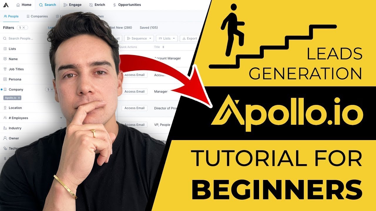 [Apollo.io 2025] B2B Lead Generation Tutorial For Beginners