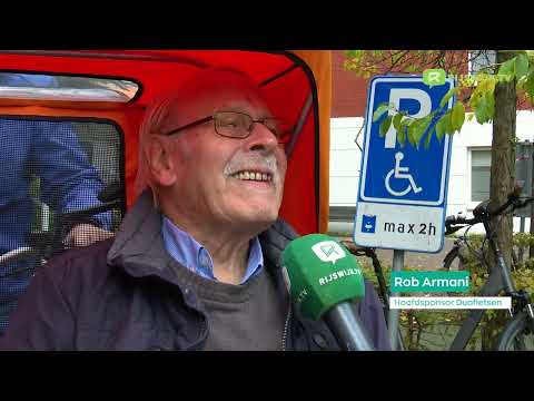 [VIDEO] Ouderen onder elkaar tijdens een ritje met de duofiets