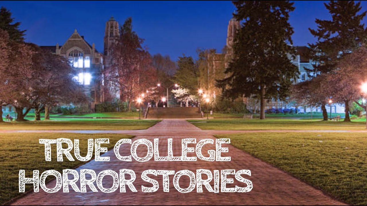 3 True College Horror Stories (With Rain Sounds)