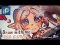Draw With Me Frieren IPAD ASMR Full Art Process Alt Apple Pencil ️Testing TBTIC PEN