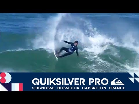 Carmichael vs. de Souza vs. Pupo - Round One, Heat 7 - Quiksilver Pro France 2018