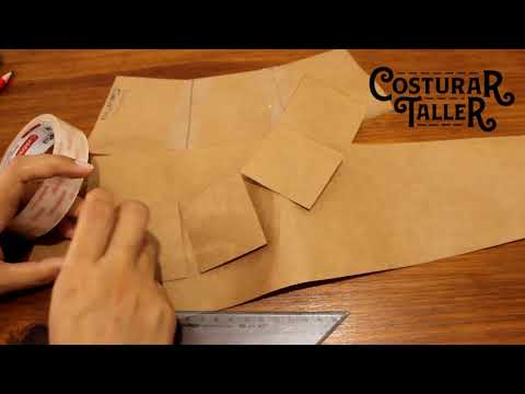 Paso a paso como realizar molde de Piluso