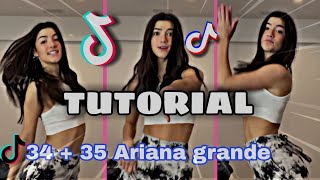 34 + 35 Ariana Grande Tiktok Dance Tutorial (step 