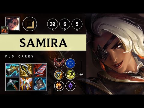 Samira ADC vs Zeri - EUW Grandmaster Patch 25.16
