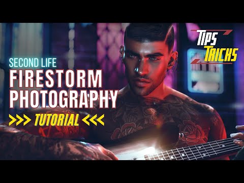 Second Life Photography | Firestorm Tutorial | Settings Effects Tips & Tricks