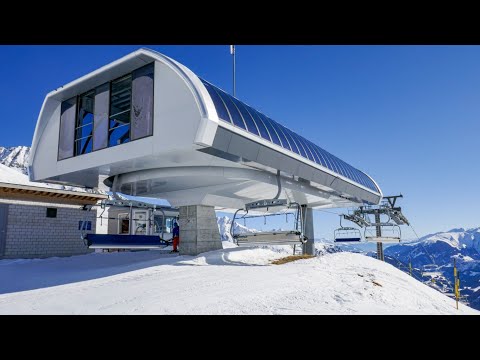 Mulinatsch-Cuolm Val (4K) - Die leistungsstärkste Sesselbahn im ganzen Skigebiet.