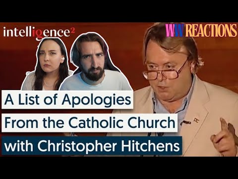 HEARTBREAKING FACTS. A list of Apologies From the Catholic Church - Christopher Hitchens (reaction)