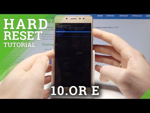 HARD RESET 10.OR E - Wipe Data by Recovery Mode