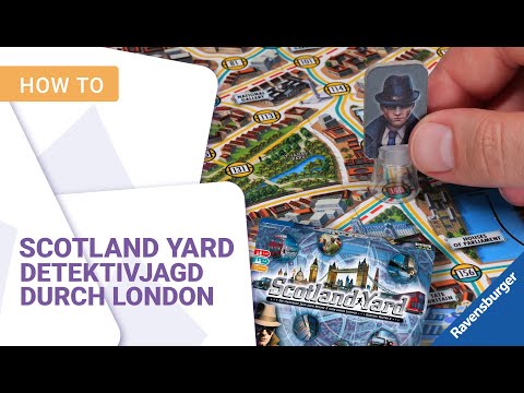 How to play Scotland Yard by Ravensburger 🕵🏻