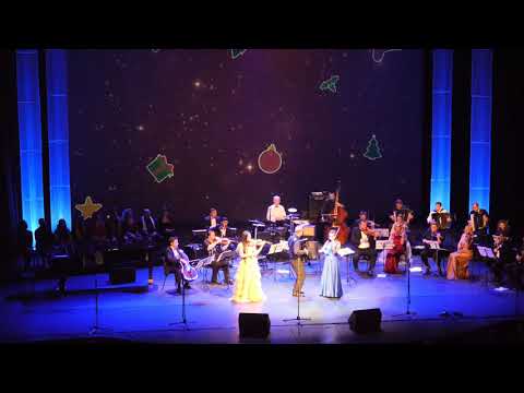 Alessia & Bianca Dragoi - Violin for Dinicu/Ciocarlia-Grand Orchestra "Emy Dragoï"Cristmas Jazz 2020