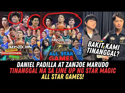 Daniel Padilla At Zanjoe Marudo, TINANGGAL Na Sa Line Up Ng Star Magic All Star Games!