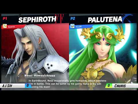 Eyeris (Sephiroth/Joker) vs aj__siv (Palutena) - SSB India June 3