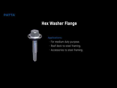 Parafuso com Arruela e Flange Hexagonal