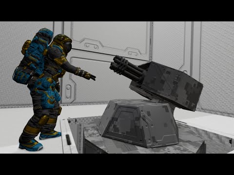 Space Engineers - An even more effective interior turret